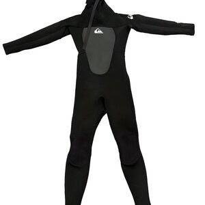 Quiksilver Wetsuit Sz 6 Youth Prologue 3.2Boys Black BZ GBS EQBW103088